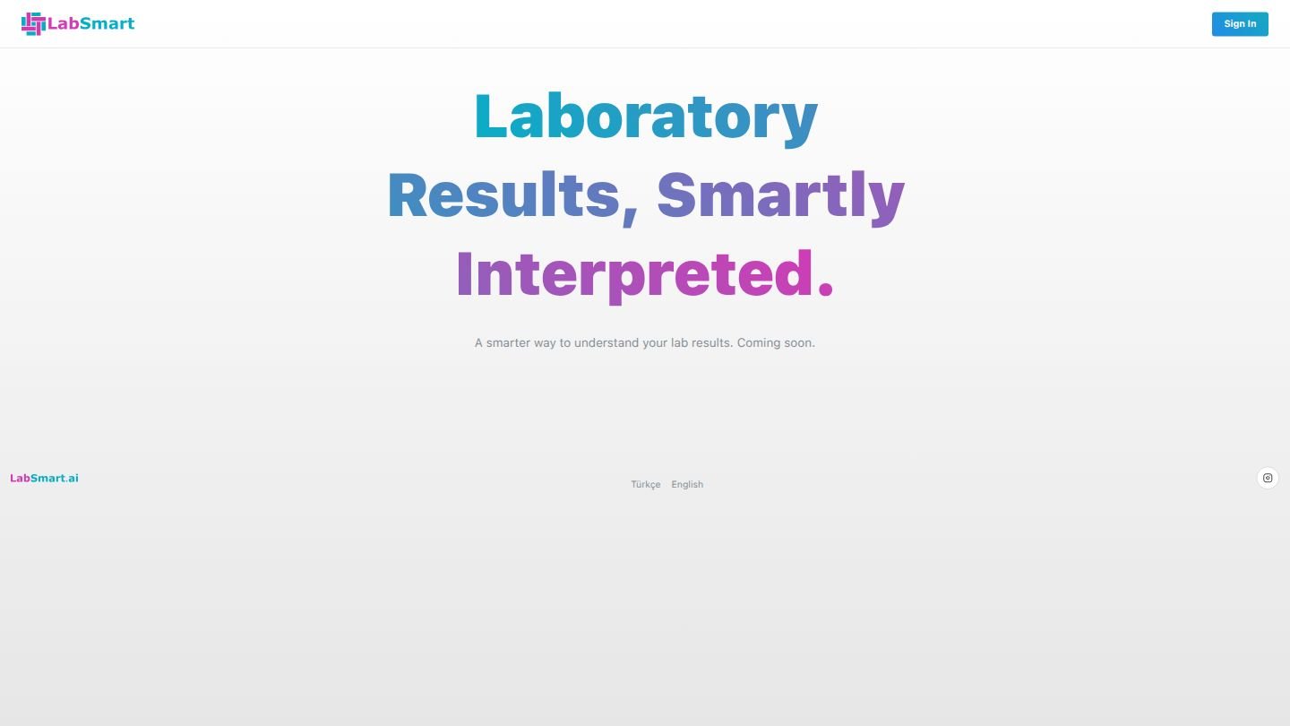 LabSmart.ai - AI-Powered Blood Test Interpretation Platform